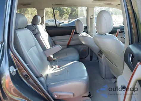 2010 Toyota Highlander V6 Limited from USA, damaged, VIN 5TDDK3EH9AS025859